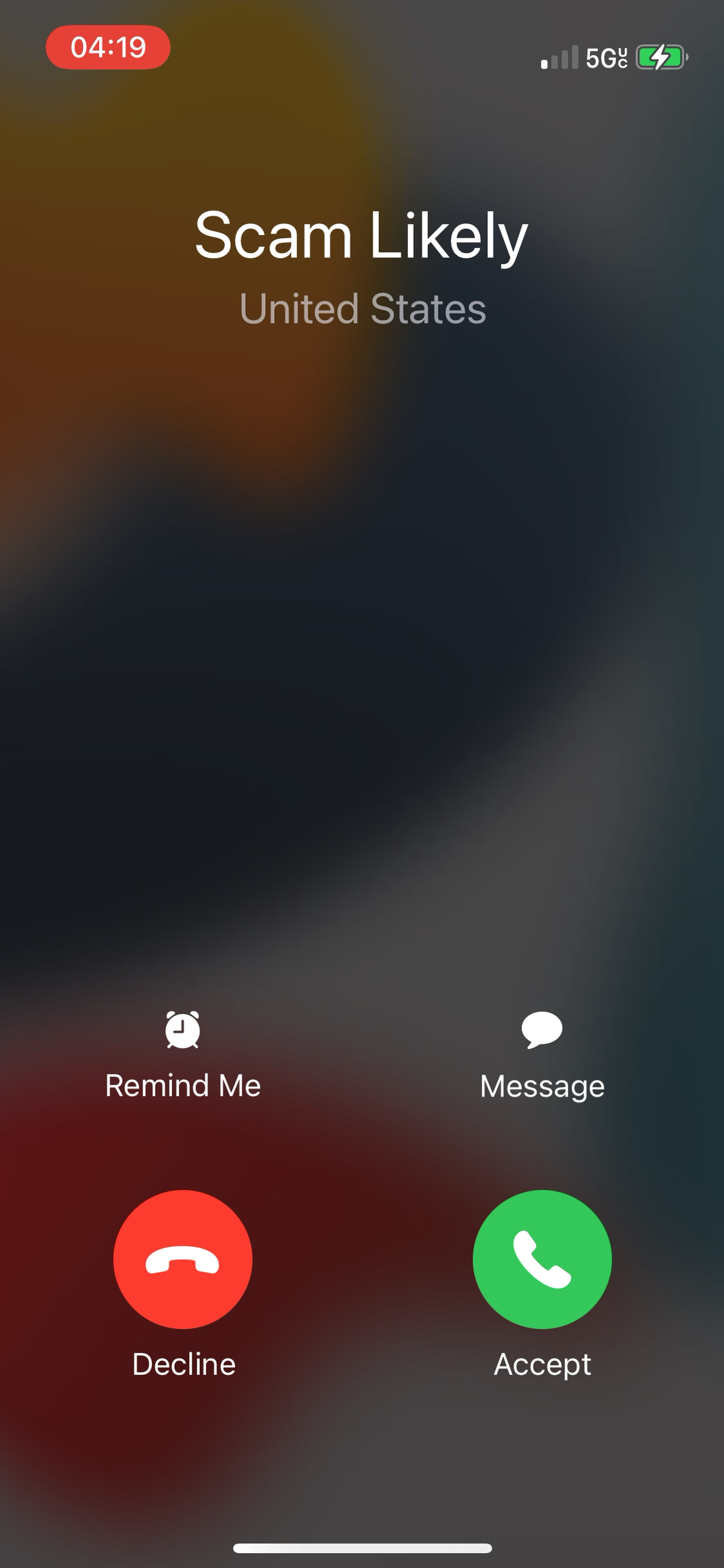 T-Mobile showing Scam Likely label for (929) 659-6348